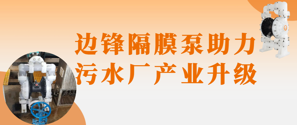 边锋为污水处置惩罚厂定制高效解决计划！